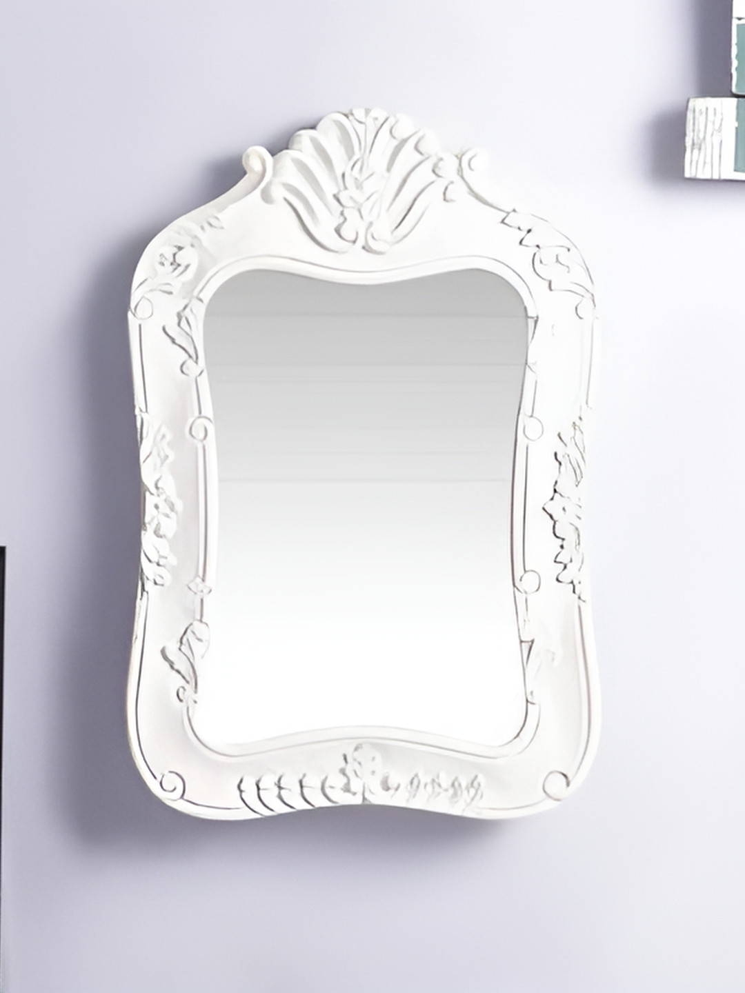 

VAS collection home Self Designed Wooden Wall Decor, White