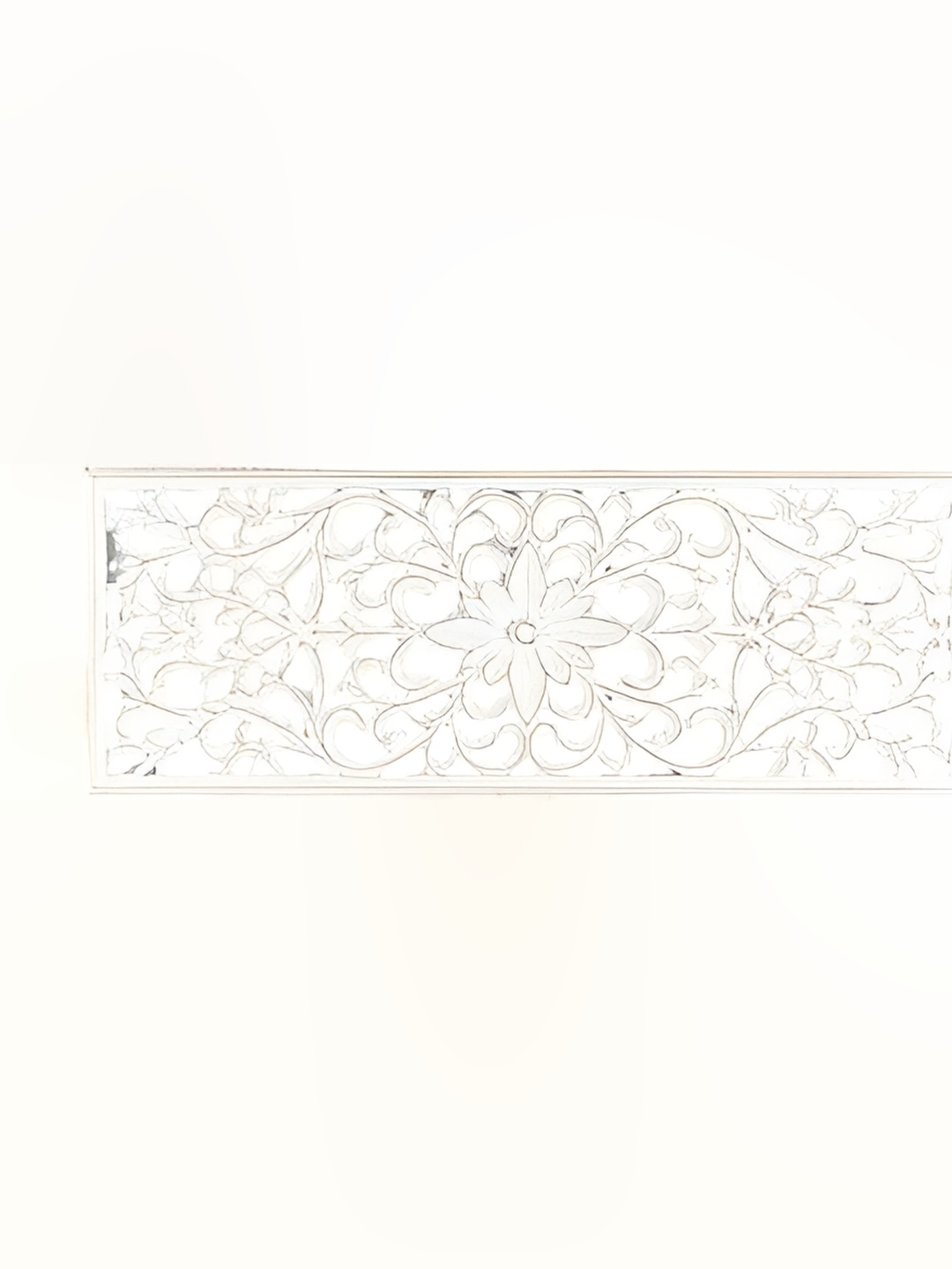 VAS collection home White Textured Wooden Wall Decor