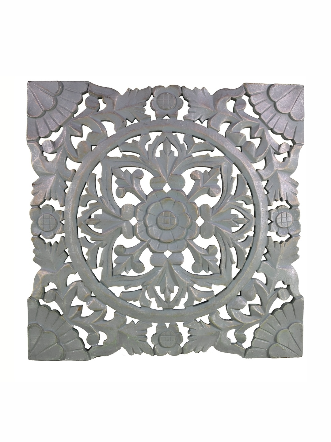 VAS collection home Grey Textured Wooden Wall Decor