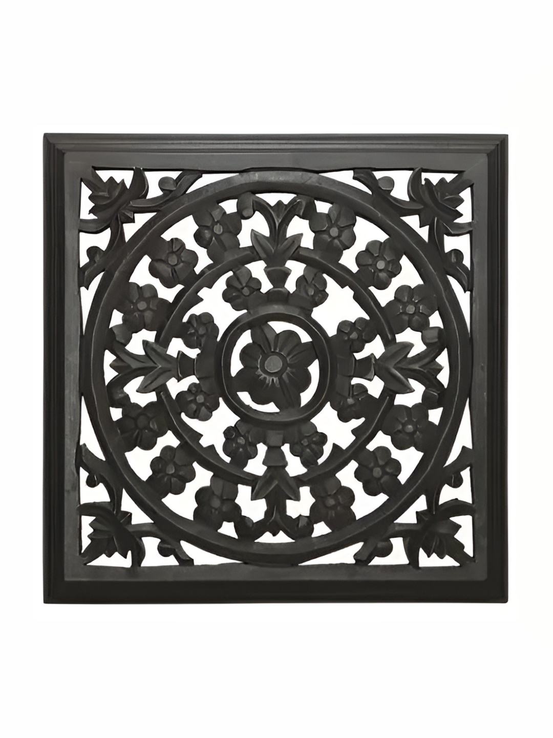 

VAS collection home Black Textured Wooden Wall Plate