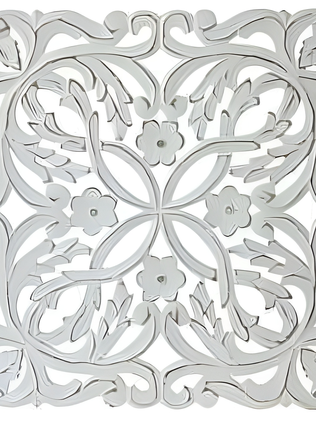 

VAS collection home White Textured Wooden Wall Decor