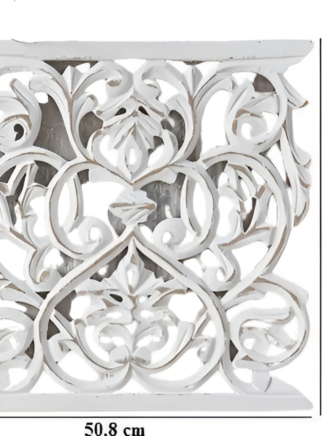

VAS collection home White Textured Wooden Wall Decor