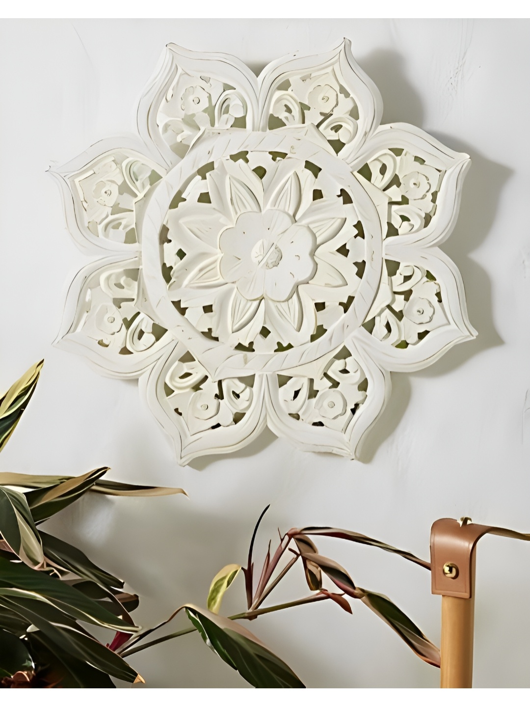 

VAS collection home White Textured Wooden Wall Panel