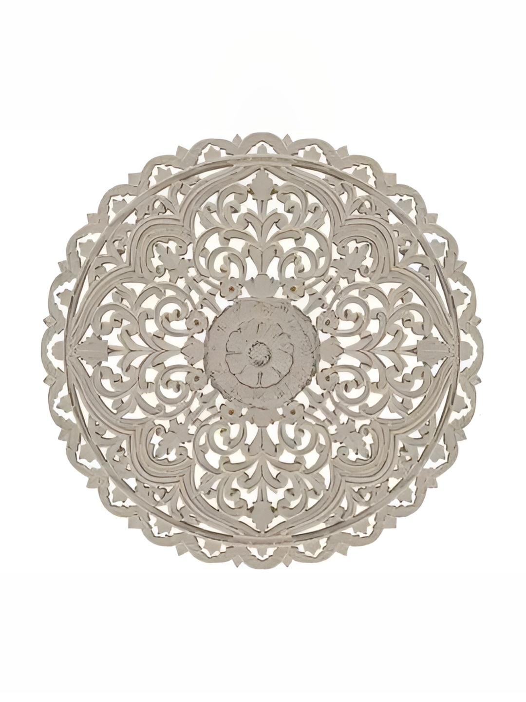 VAS collection home Pink Textured Wooden Wall Plates