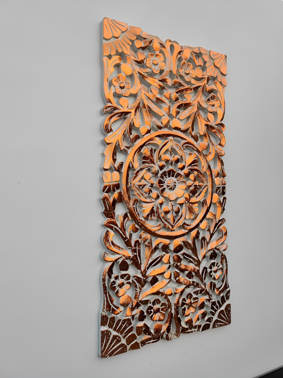 

VAS collection home Textured Wooden Wall Panel, Gold