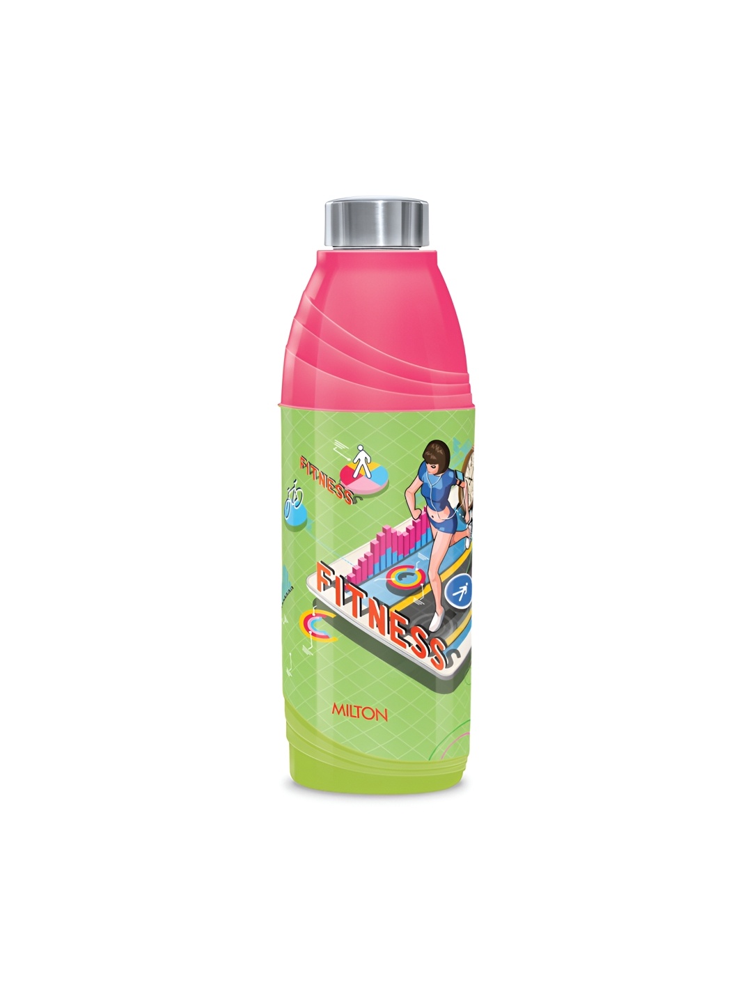 

Milton Green & Pink Kool N Sporty 900 Insulated Kids Water Bottle 750 ml