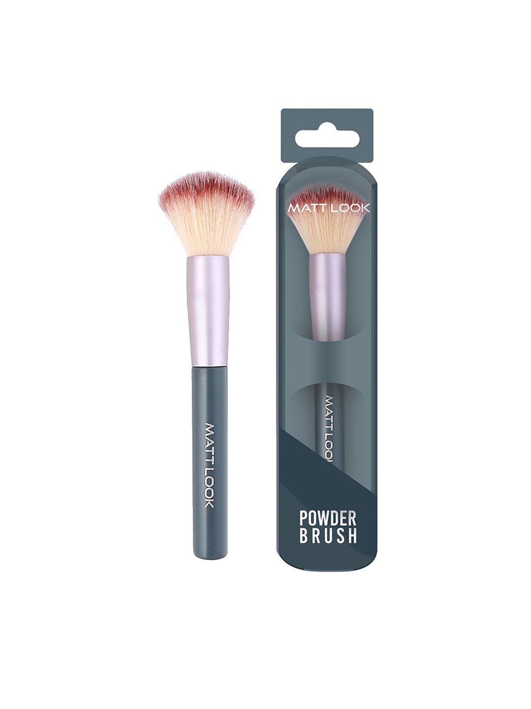 

MATTLOOK Feather Soft Powder Brush for Face Makeup, Black