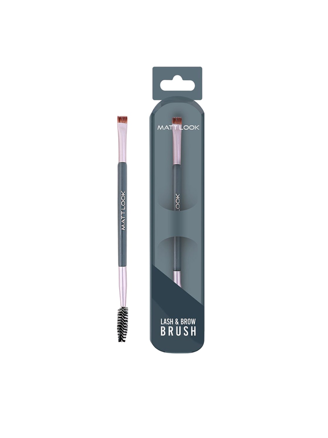 

MATTLOOK Lash & Brow Brush For Eyelash Extensions & Eye Makeup, Black