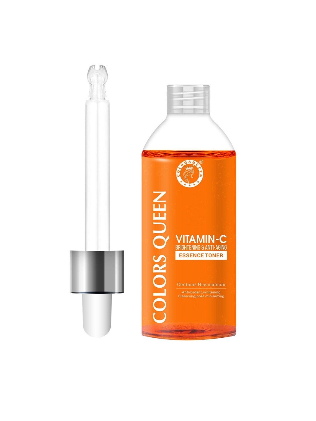 

Colors Queen Vitamin C Brightening & Anti-Aging Toner - 100ml, Orange