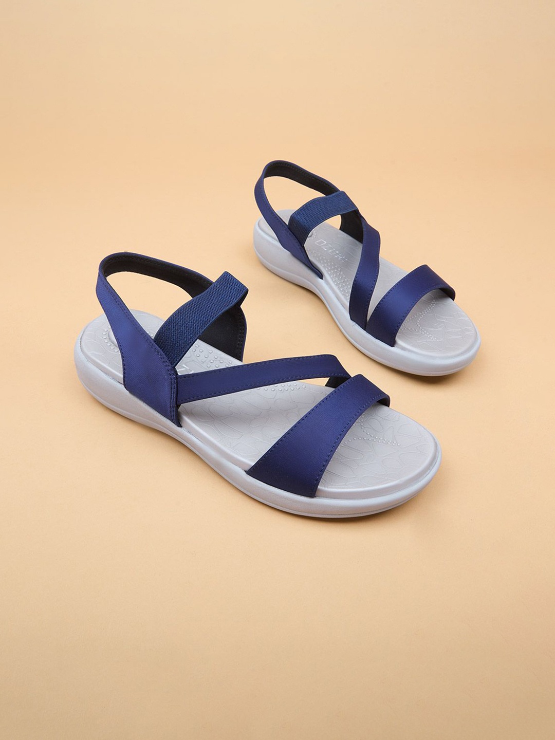 

Ozuri Women Wedge Sandals, Navy blue