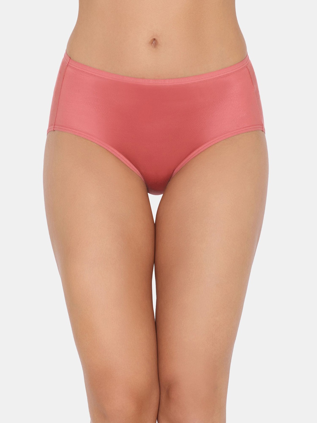 

Zivame Women Mid Rise Hipster Briefs ZI289LFASHAPINK, Pink