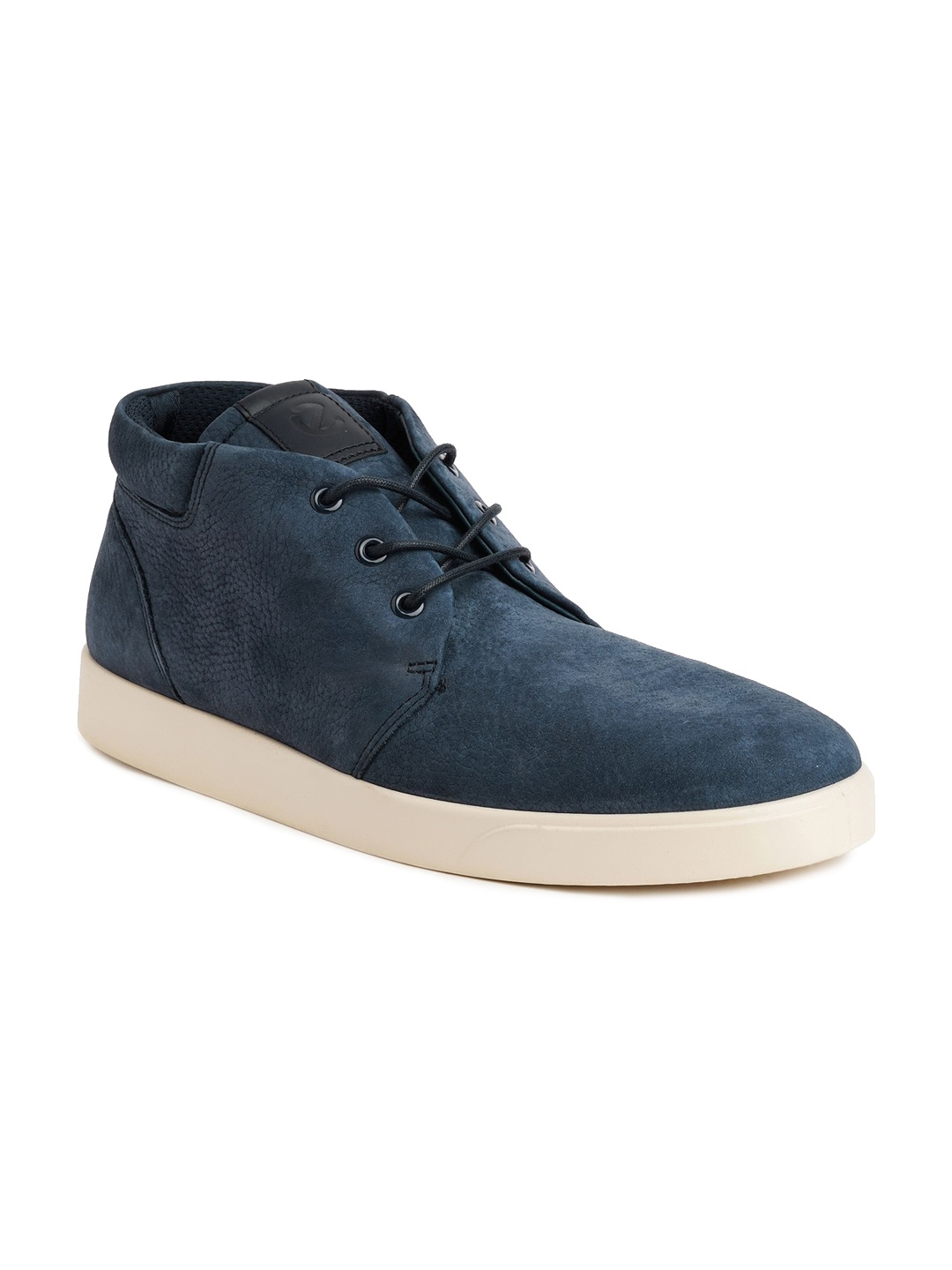 

ECCO Mens Street Lite Night Sky Leather Regular Sneakers, Navy blue
