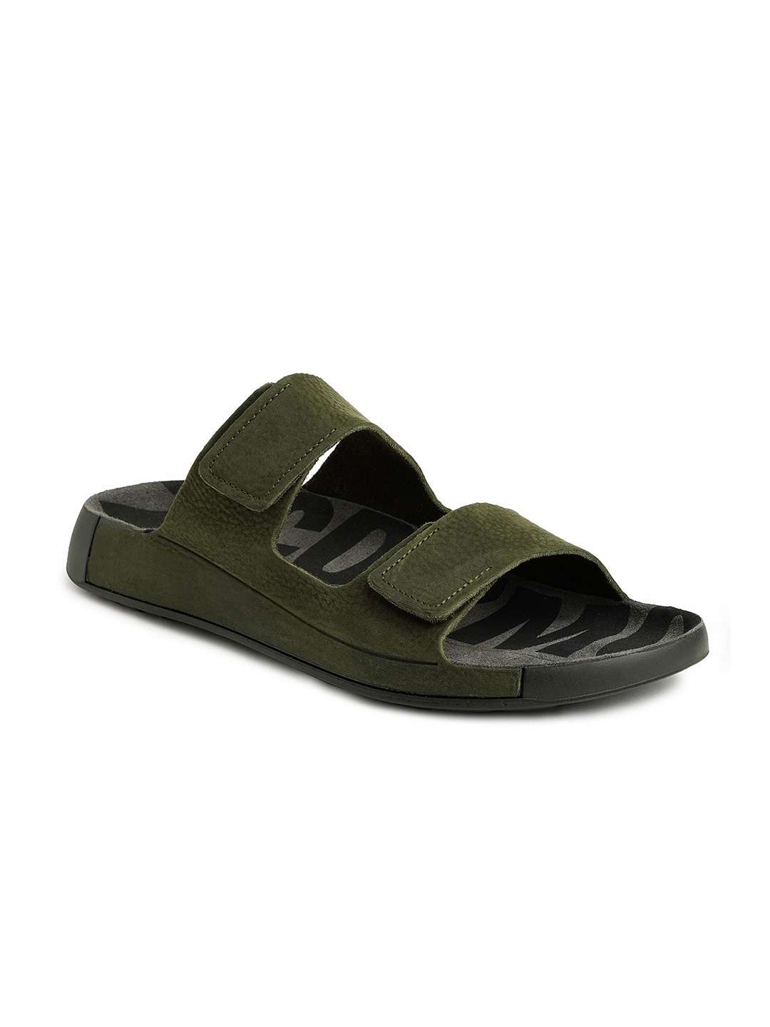 

ECCO Men Leather Comfort Sandals, Green