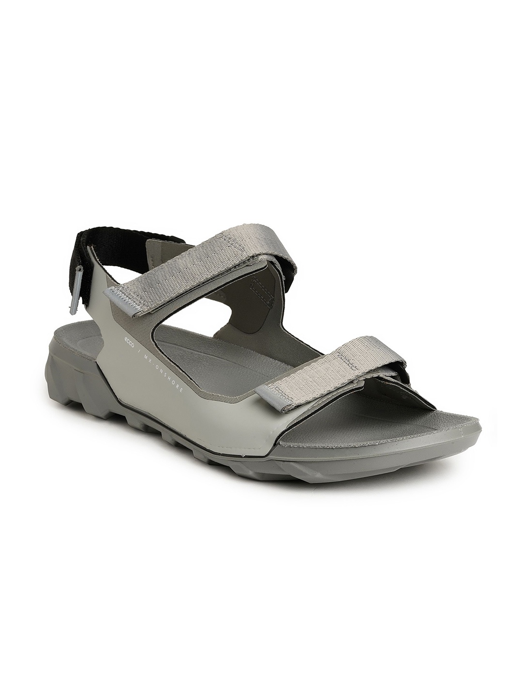 

ECCO Men Mx Onshore Textured Sports Sandals, Grey