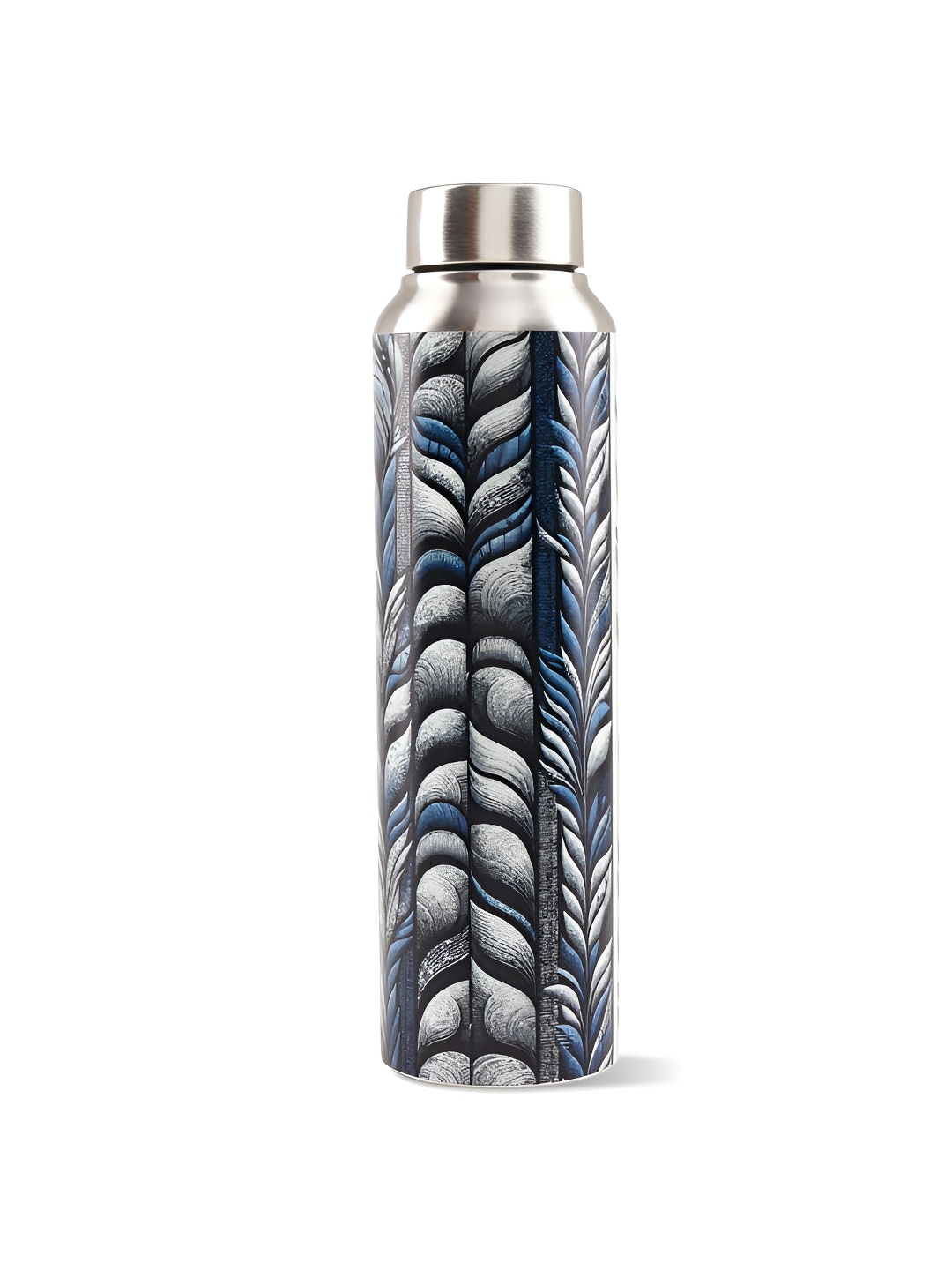 

The Better Home Silver-Toned & Grey Stainless Steel Water Bottle 1L
