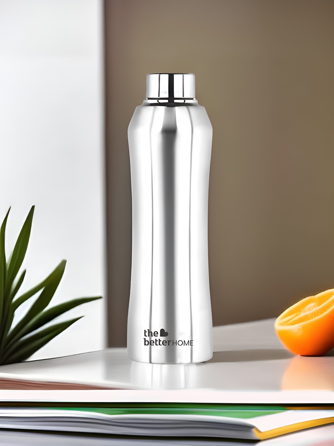 

The Better Home Silver-Toned Stainless Steel Water Bottle 1 Litre
