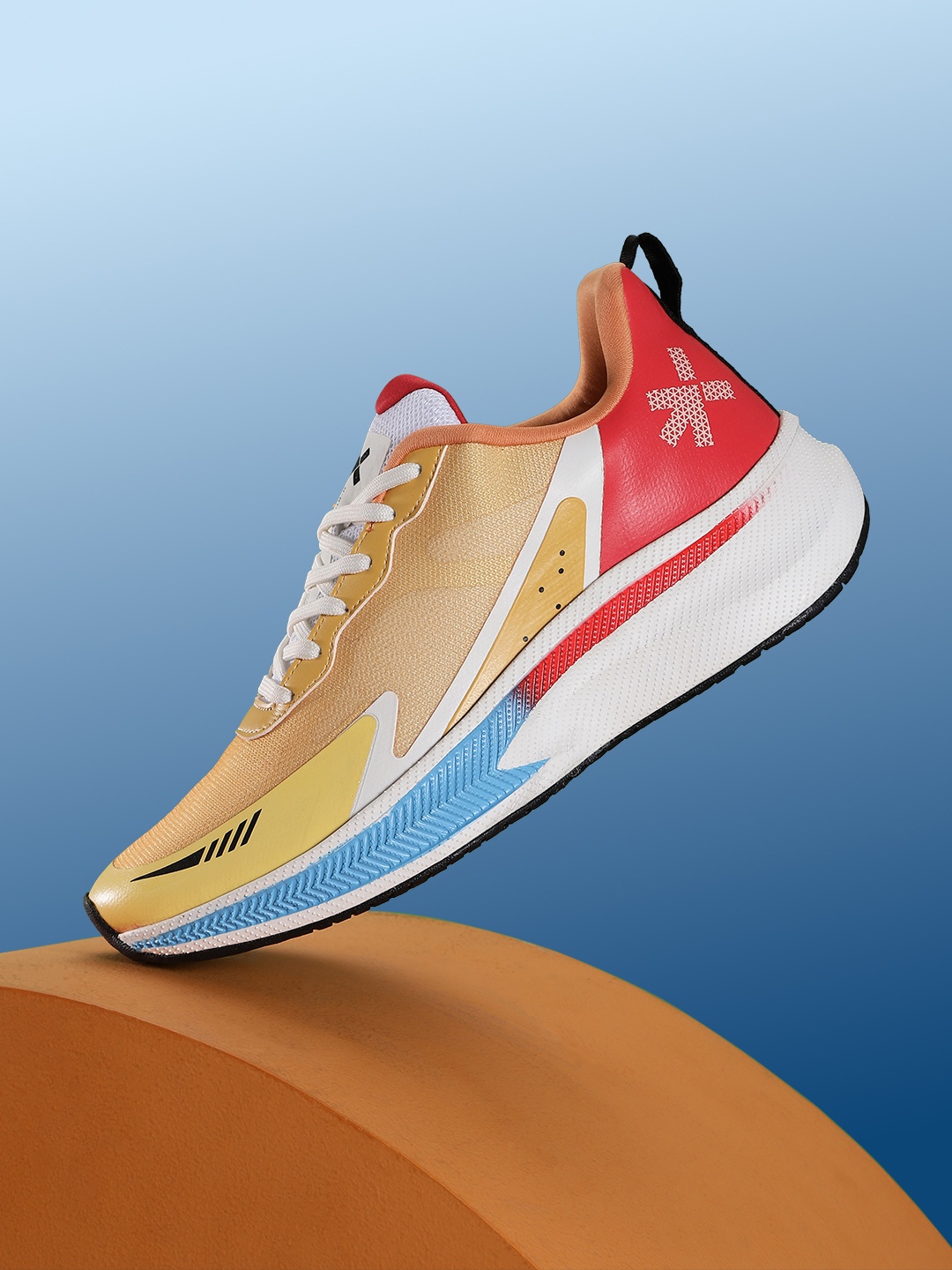 

HRX by Hrithik Roshan Men Running Shoes, Yellow