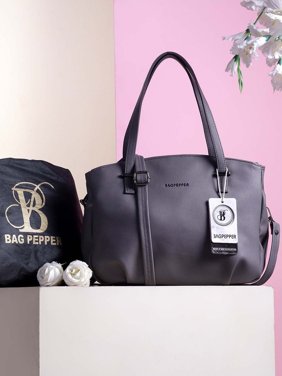 

Bag Pepper PU Shopper Shoulder Bag, Grey
