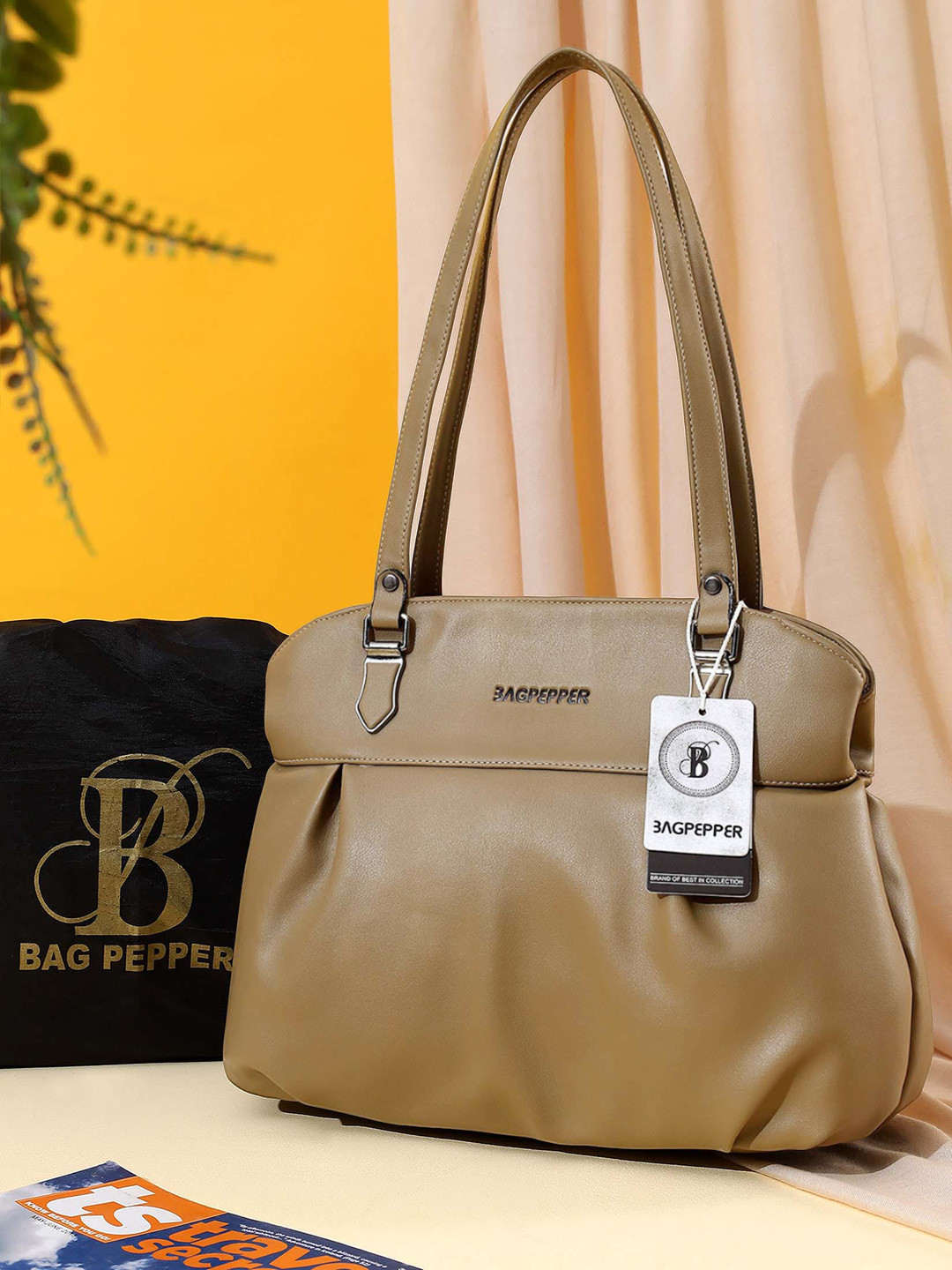 

Bag Pepper Structured Handheld Bag For Women, Olive