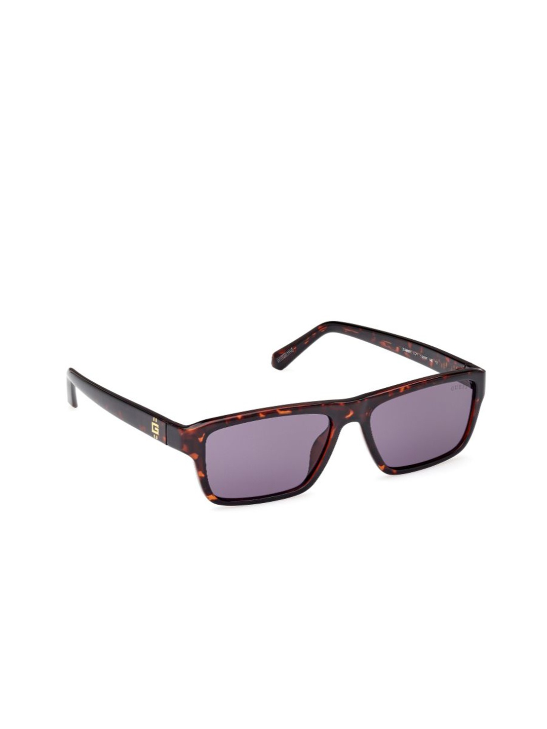 

GUESS Men Rectangle Sunglasses with UV Protected Lens GUS000855552YSG, Purple