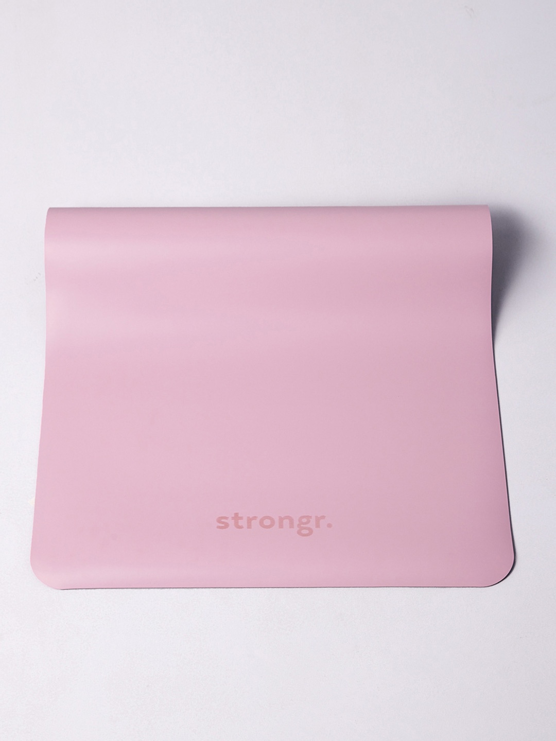 

Strongr.Athleisure Pink Rectangular Anti-Skid Yoga Mat