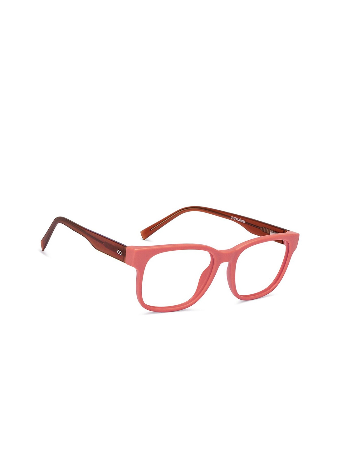 

Lenskart Blu Unisex Full Rim Square Frames, Orange