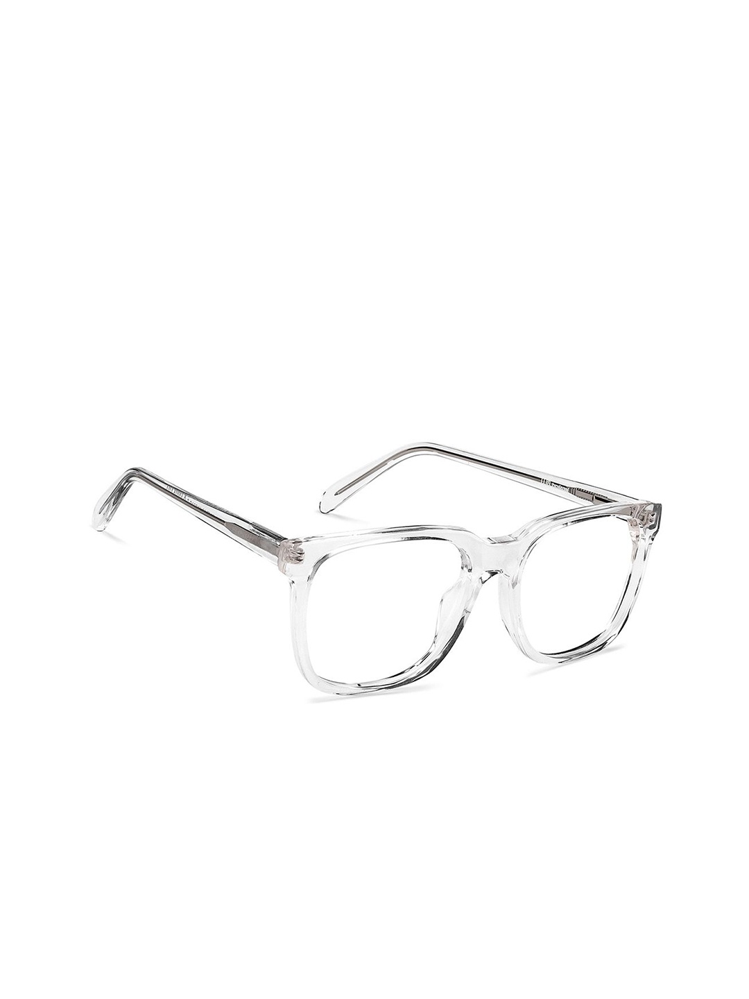 

Lenskart Blu Unisex Full Rim Square Frames, Transparent