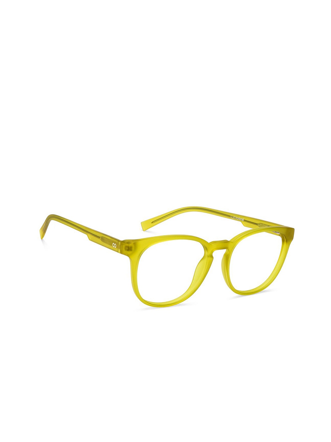 

Lenskart Blu Unisex Full Rim Round Frames, Yellow