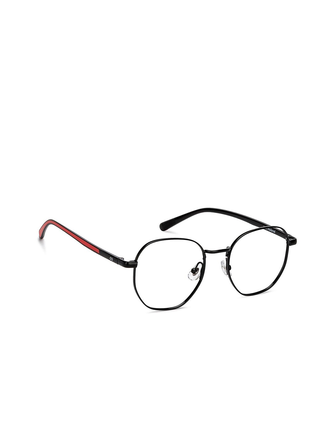 

Lenskart Blu Unisex Full Rim Round Frames, Black