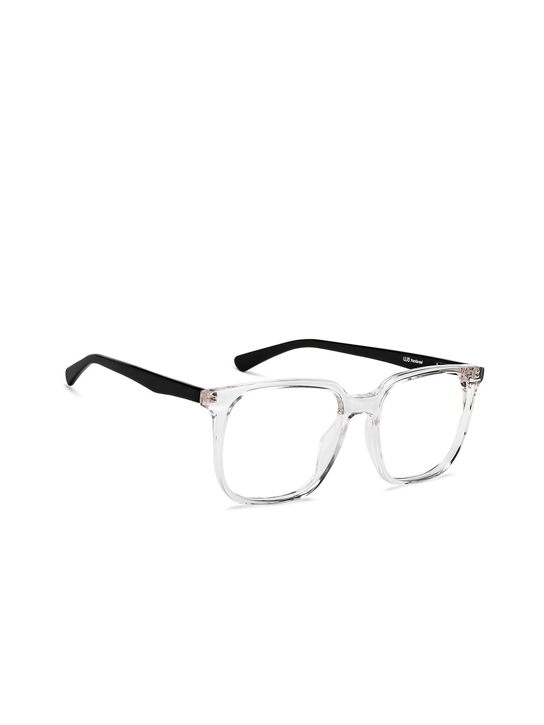 

Lenskart Blu Unisex Full Rim Square Frames, Transparent