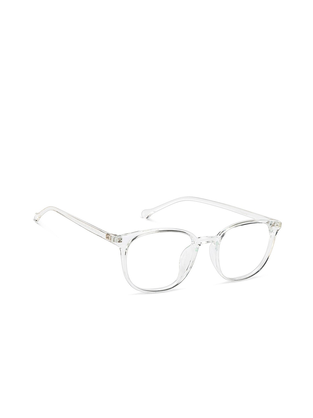 

Lenskart Blu Unisex Full Rim Round Frames, Transparent