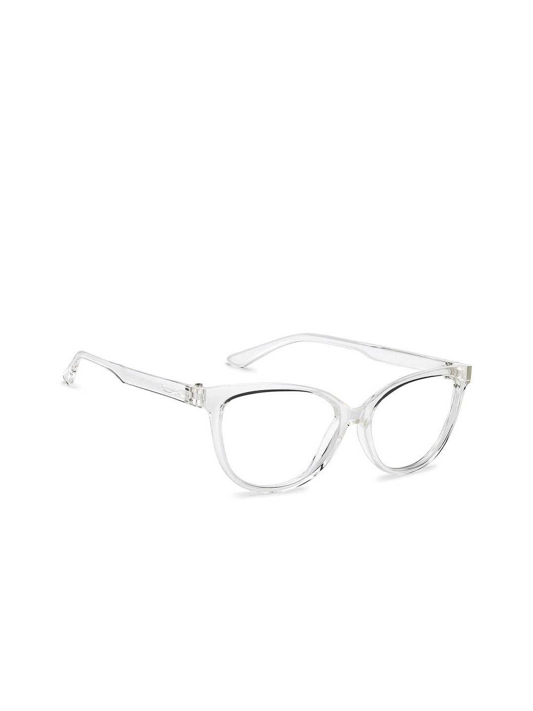

Lenskart Blu Women Full Rim Cateye Frames, Transparent