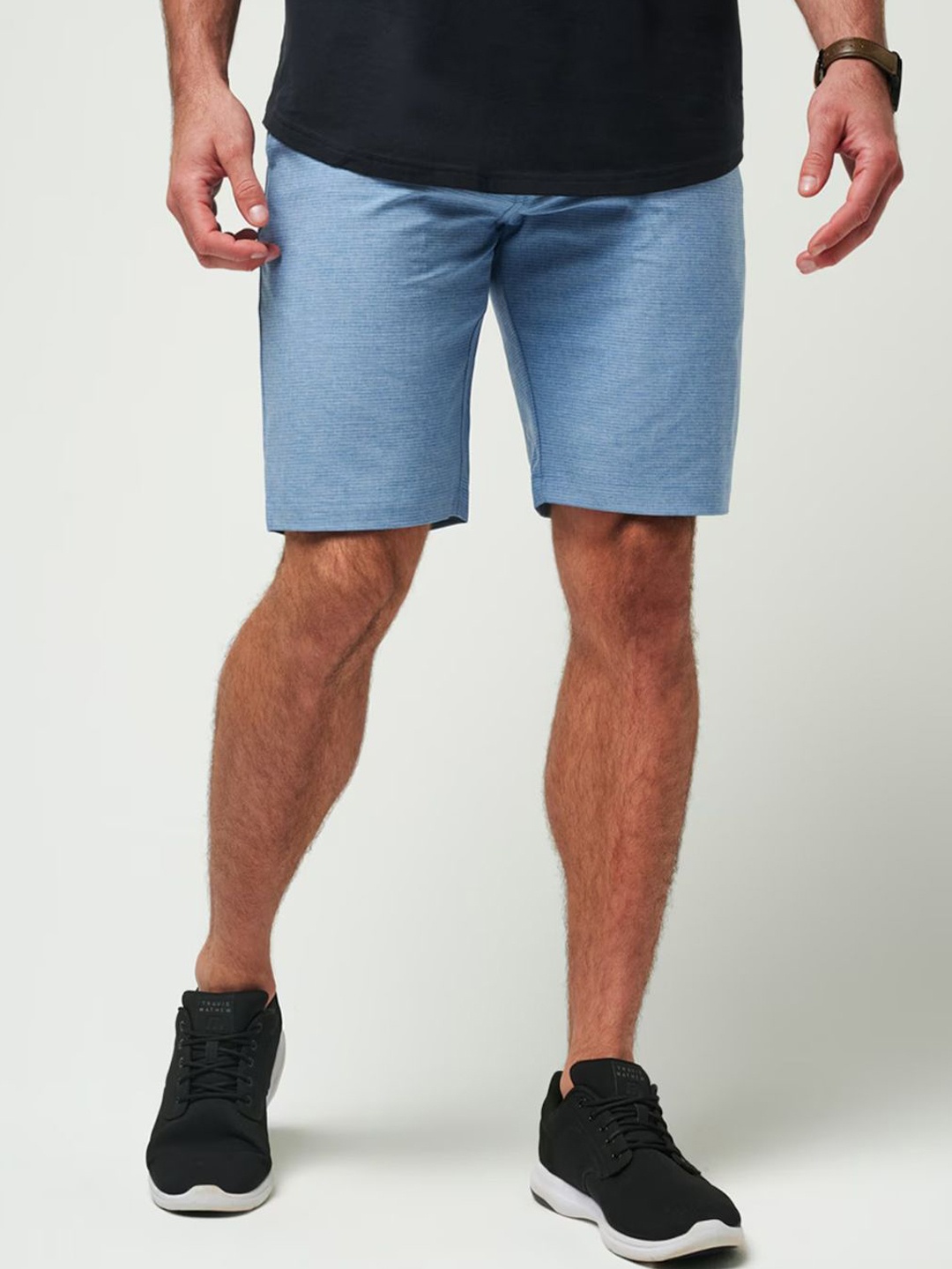 

TRAVIS MATHEW Men Denim Shorts, Blue