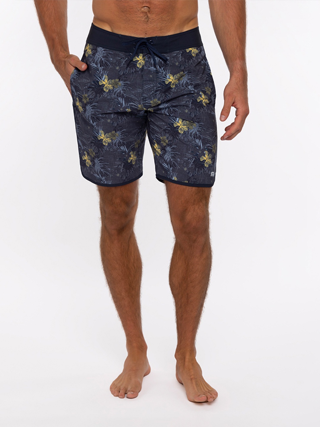 

TRAVIS MATHEW Men Printed Shorts, Navy blue