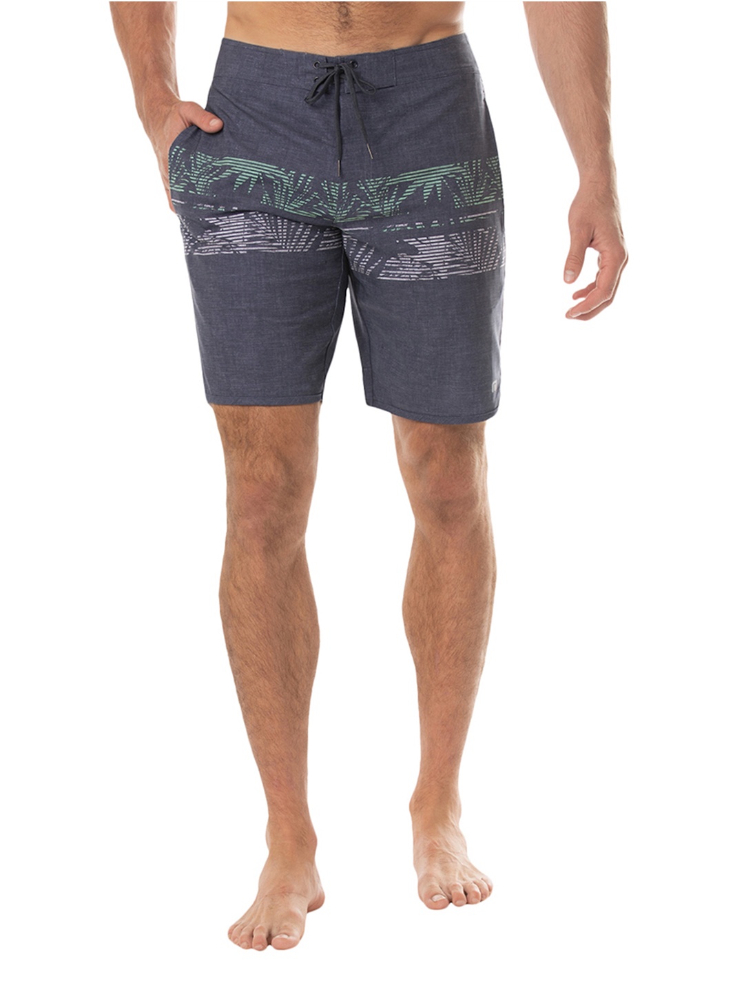 

TRAVIS MATHEW Men Printed Shorts, Navy blue
