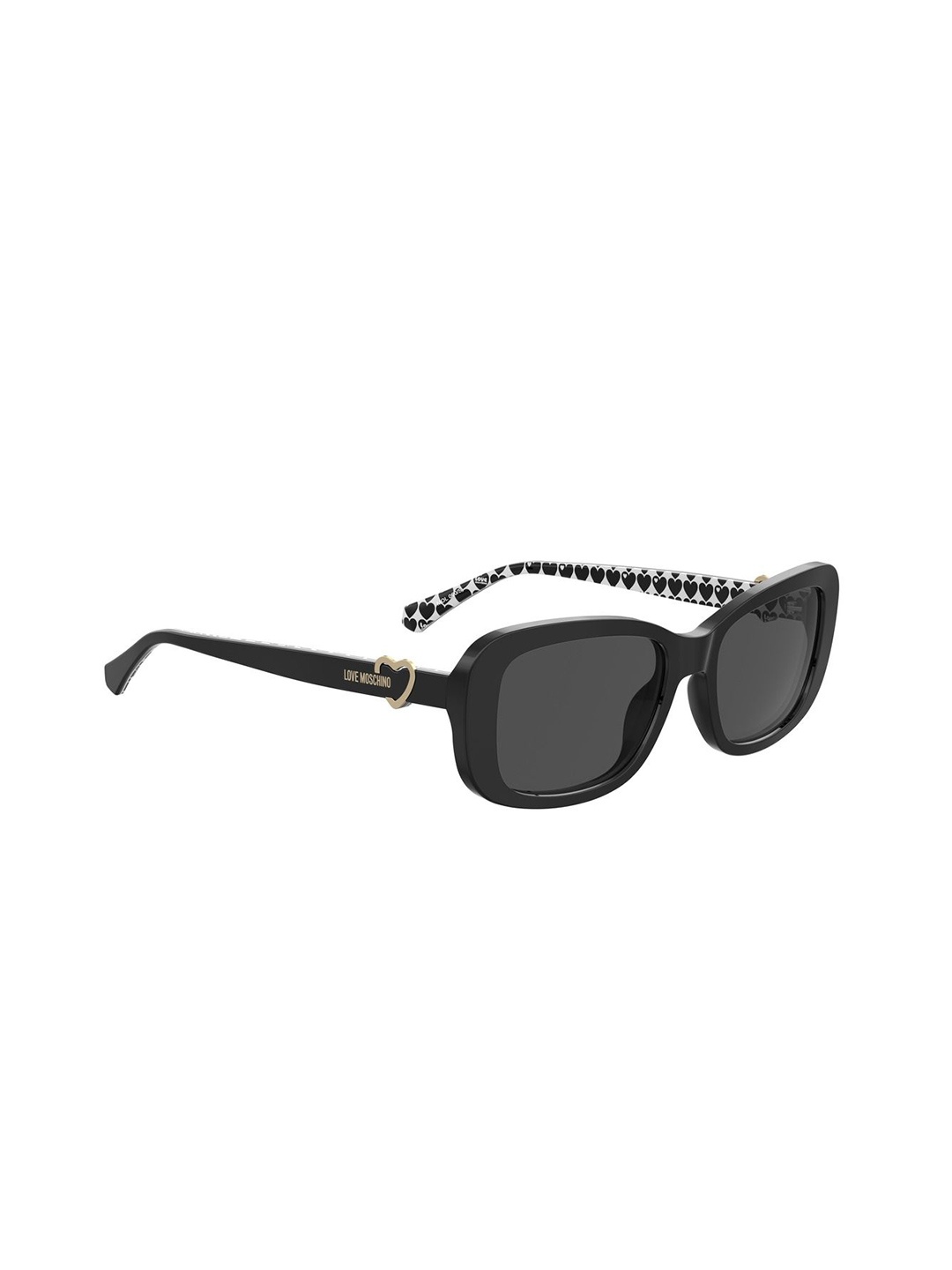 

MOSCHINO LOVE Women Rectangle Sunglasses with UV Protected Lens 20590680755IR-Grey