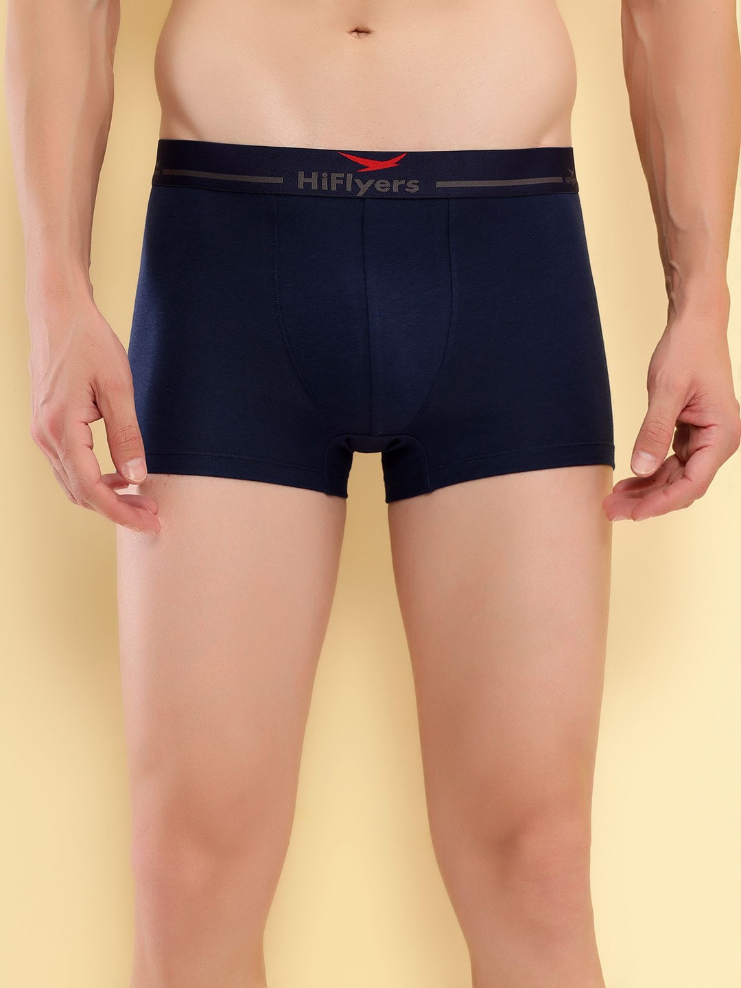 

HiFlyers Breathability Odour-Free Trunks HF501_NVY_S, Navy blue