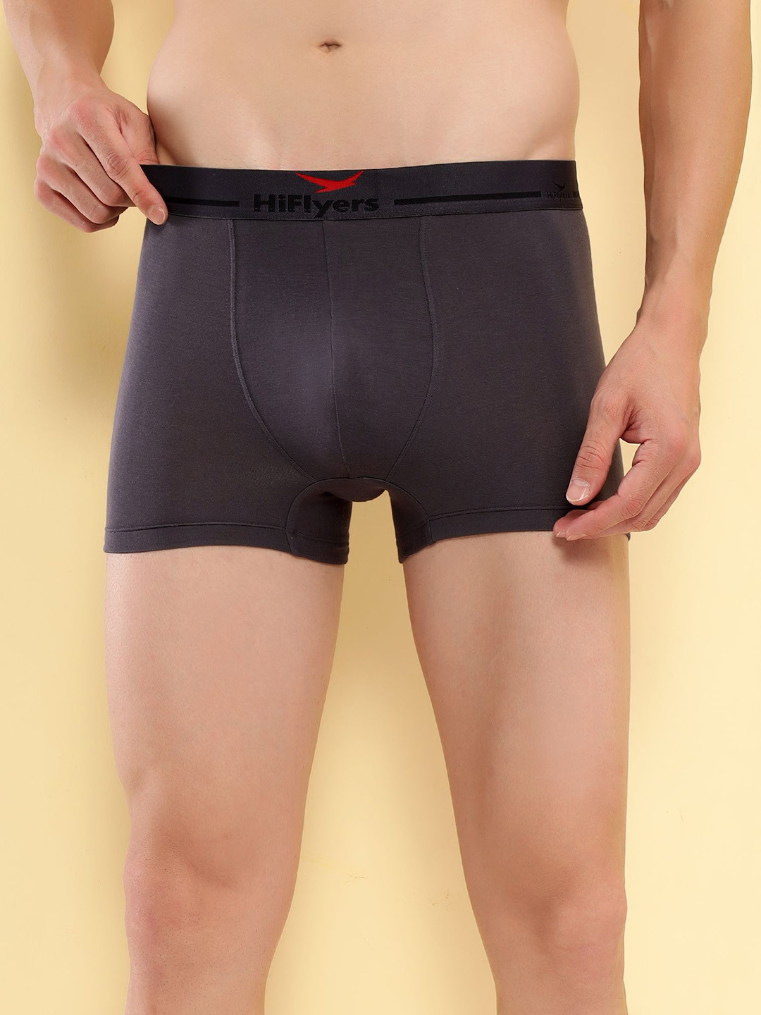 

HiFlyers Odor Free Trunks HF601_GRY_S, Grey