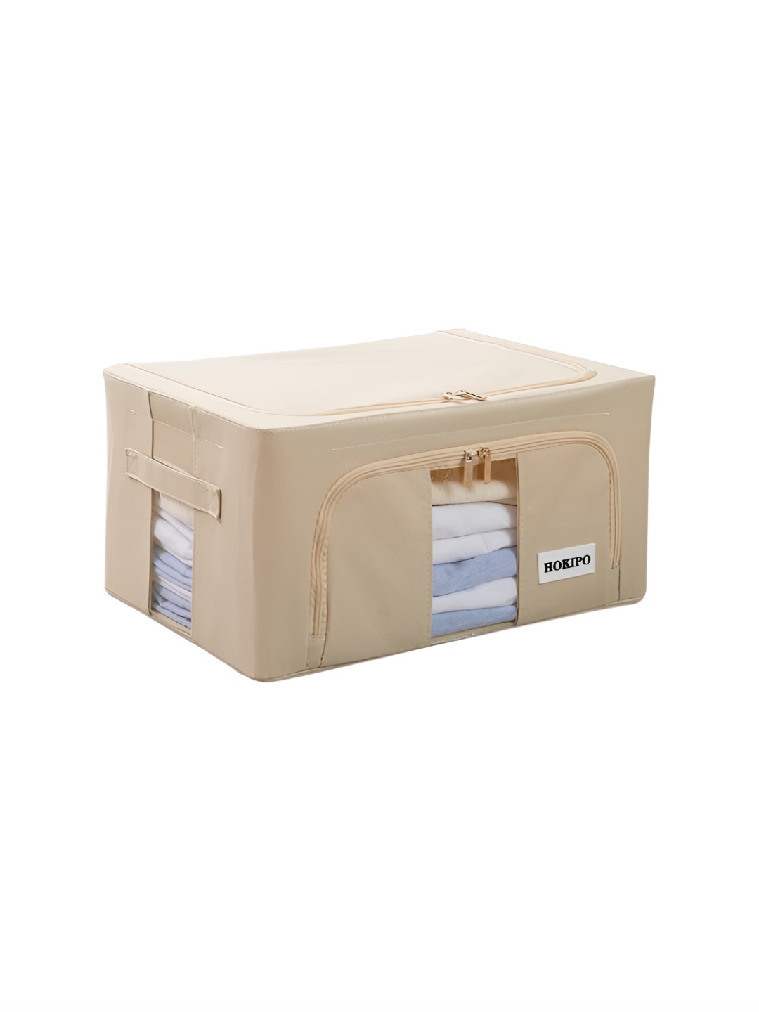 

HOKIPO Beige Set of 1 Regular Shelf Liner Organisers