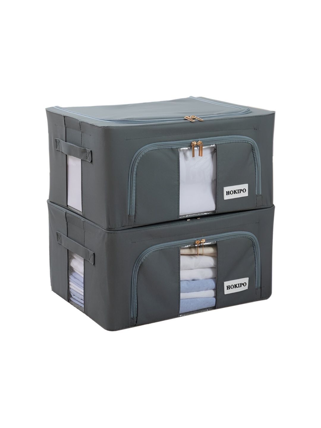 

HOKIPO Grey Set of 2 Regular Separator Organisers