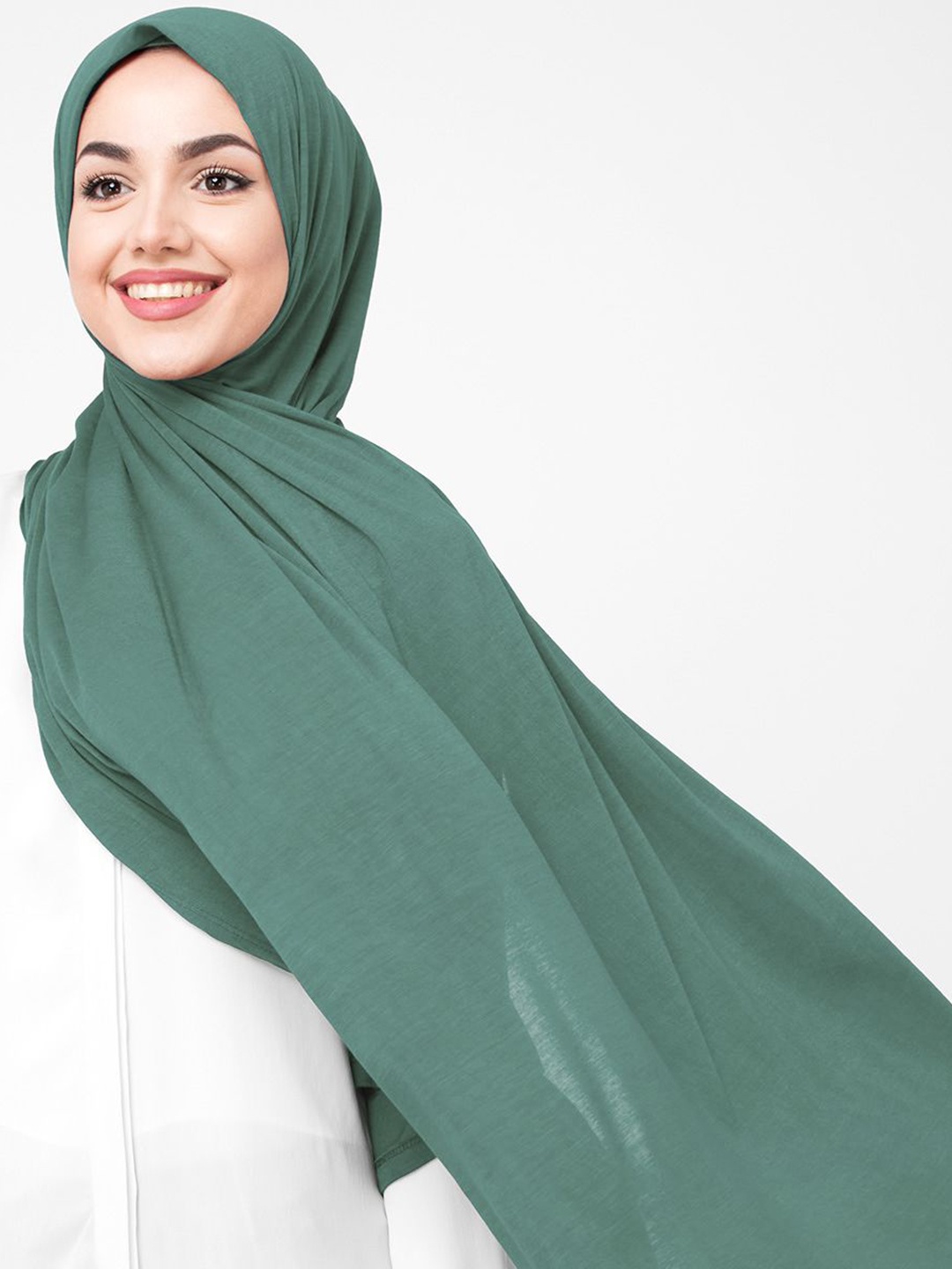 

IDH London Solid Hijab, Green