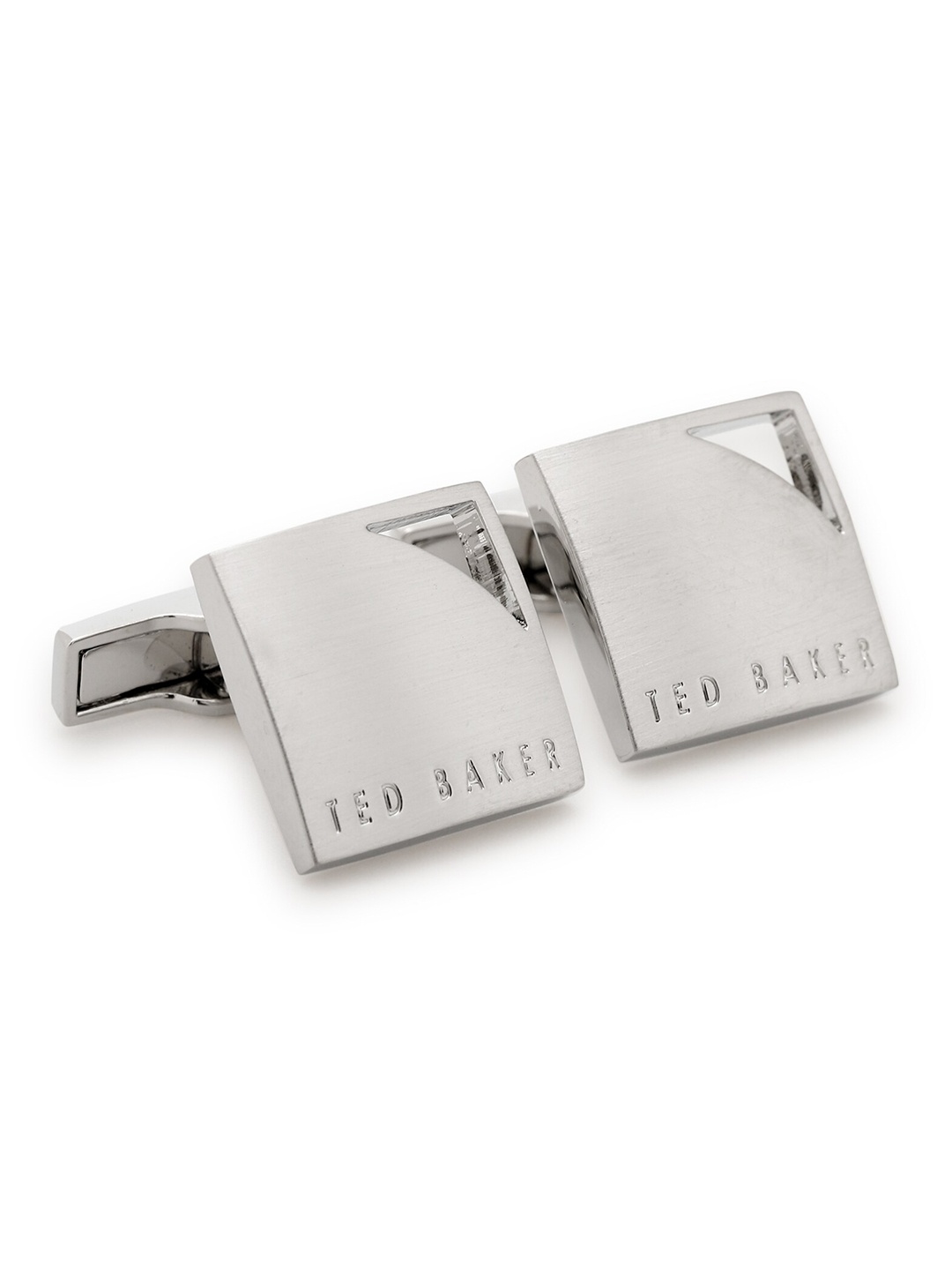 

Ted Baker Solid Square Cufflink, Silver