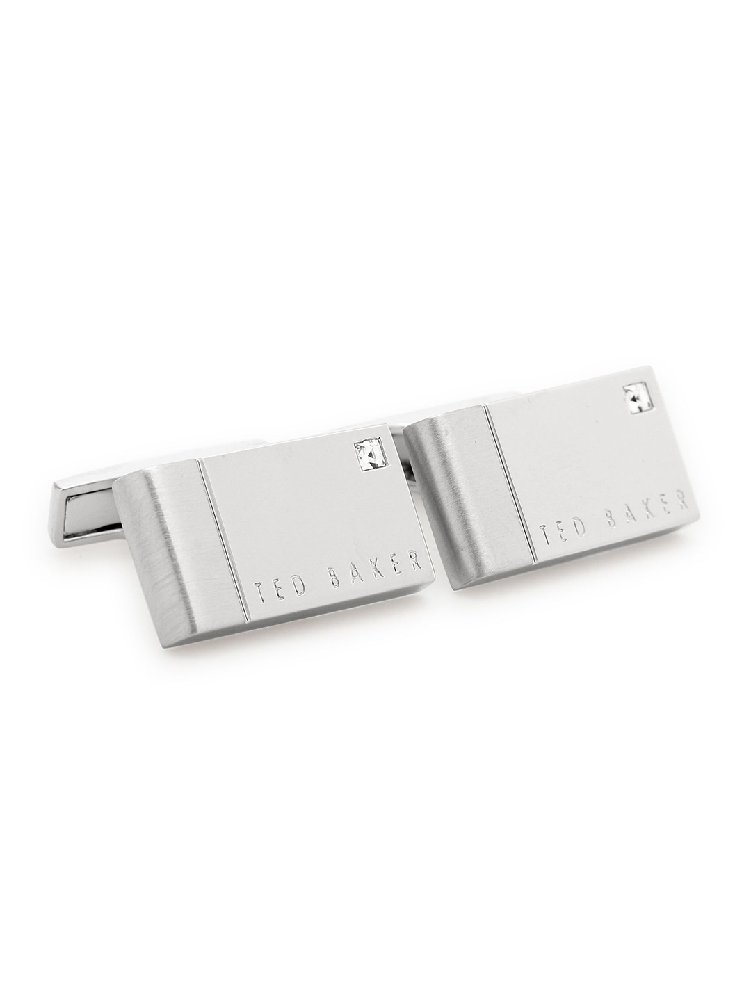 

Ted Baker Stone Detailed Cufflinks, Silver