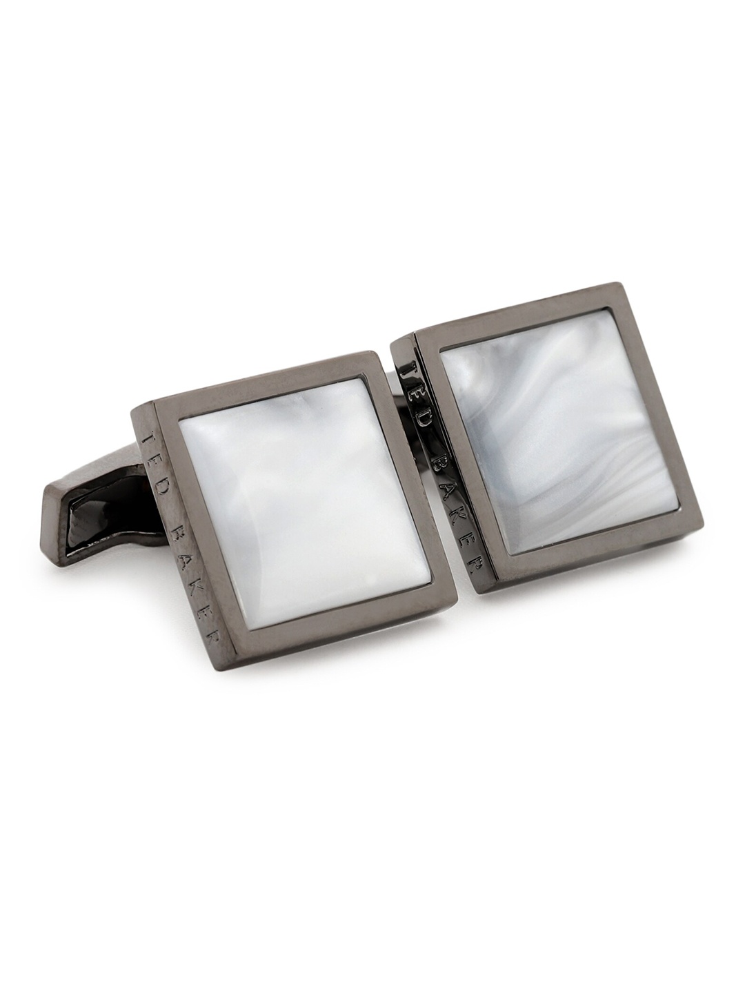 Ted Baker Solid Square Cufflinks, Grey