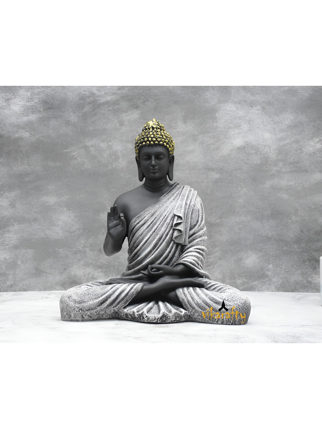 Vikarafty Grey Idol Showpiece