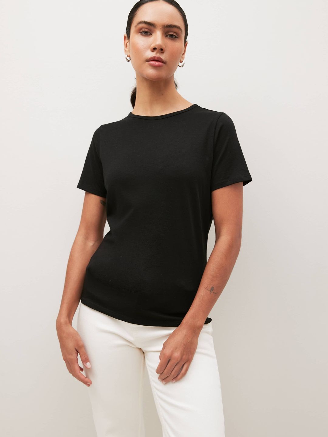 

NEXT Round Neck T-shirt, Black
