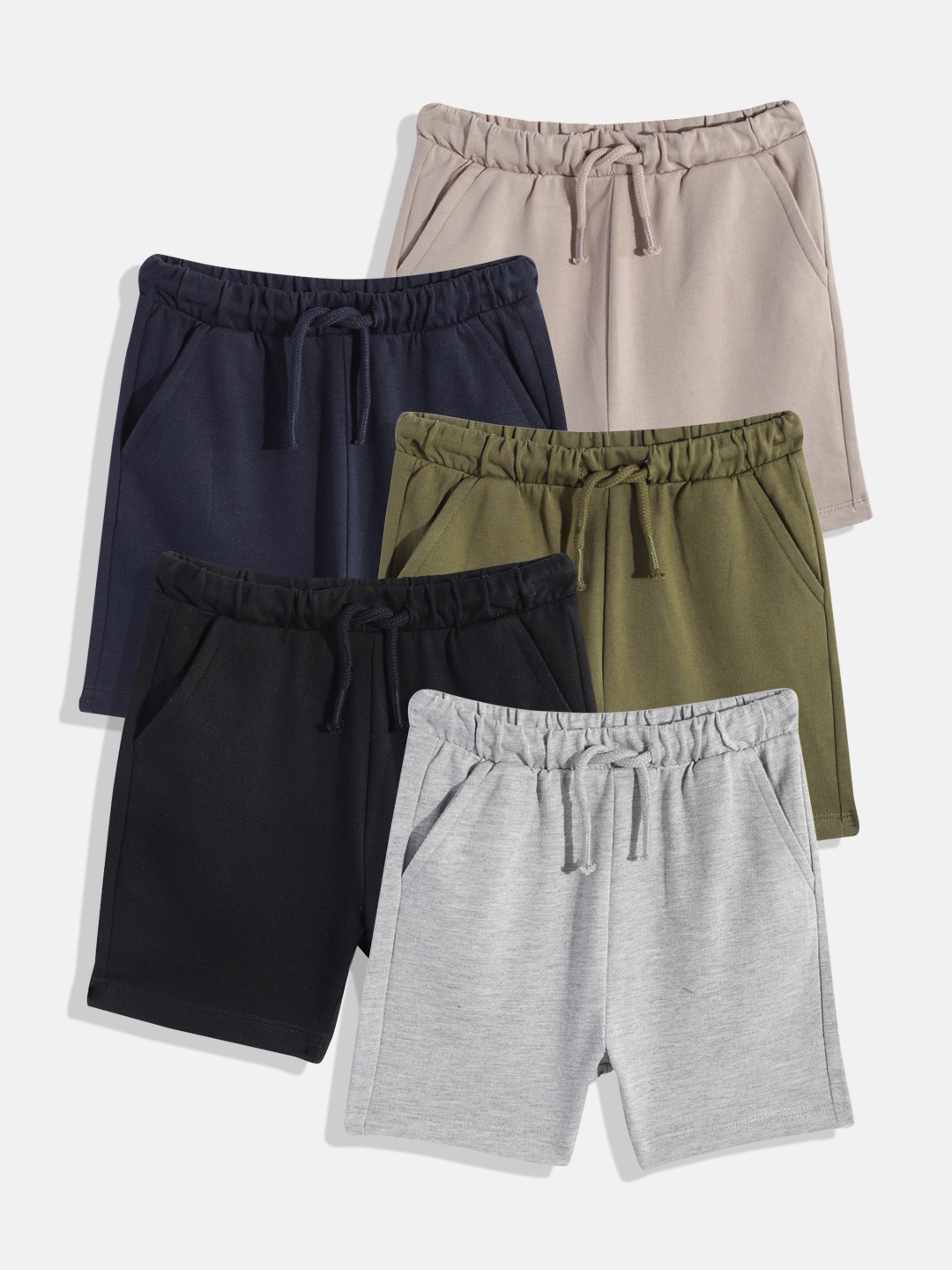 

NEXT Boys Pack of 4 Shorts, Blue