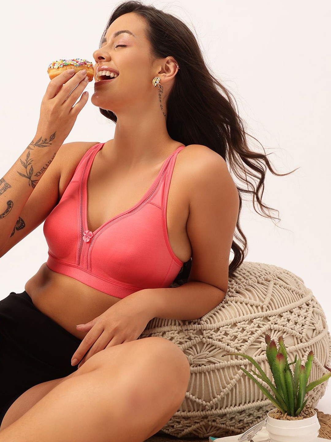 

DressBerry Bra Full Coverage, Fuchsia