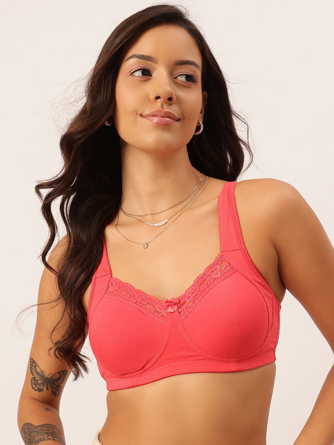 

DressBerry Bra Full Coverage, Coral