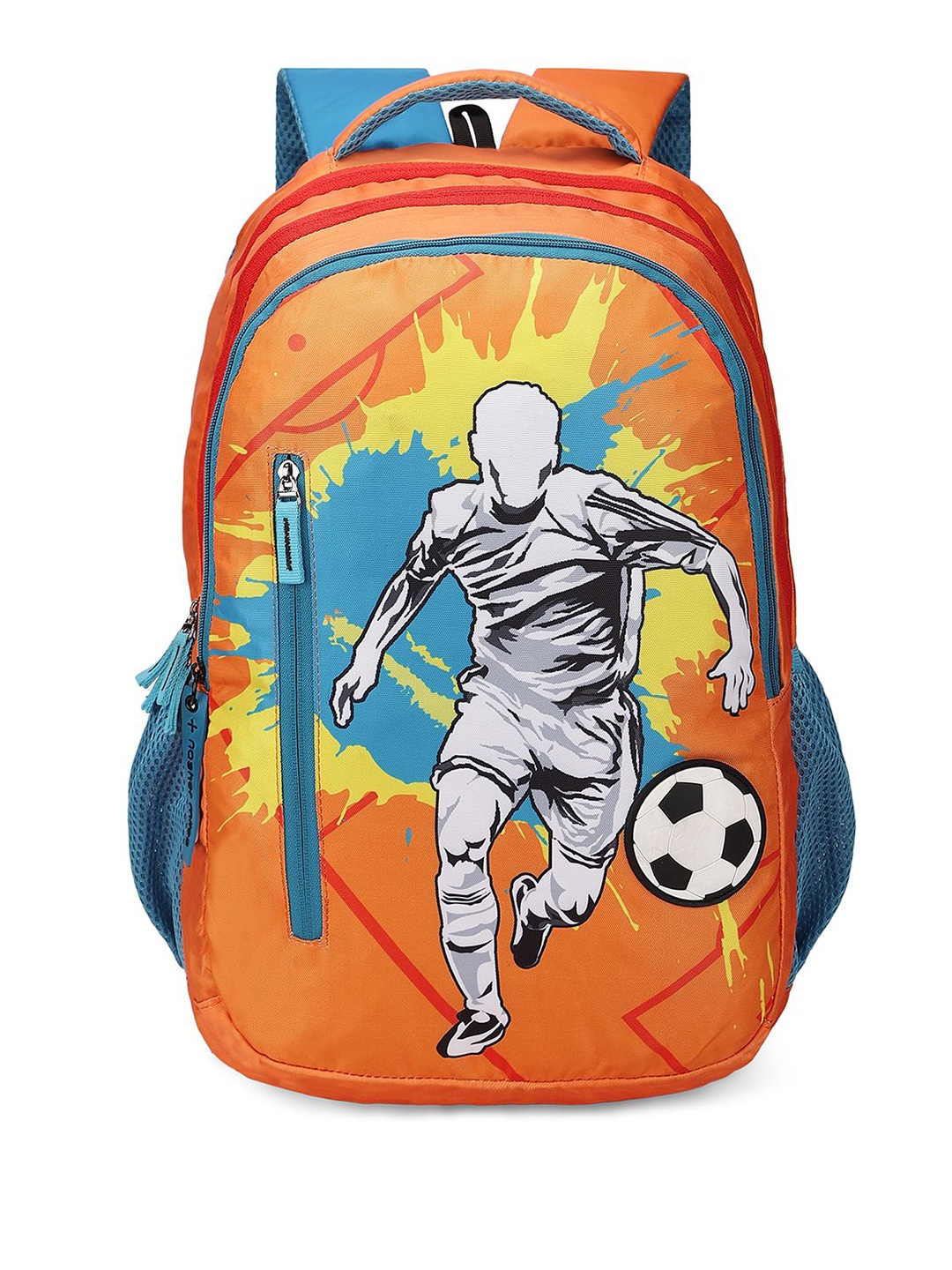 

Nasher Miles Unisex Graphic Backpack, Orange